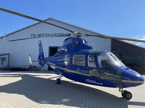 Helikopter AS 365 des Herstellers Eurocopter