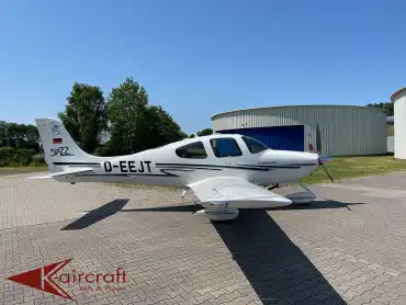 Motorflugzeug SR22 G1 des Herstellers Cirrus